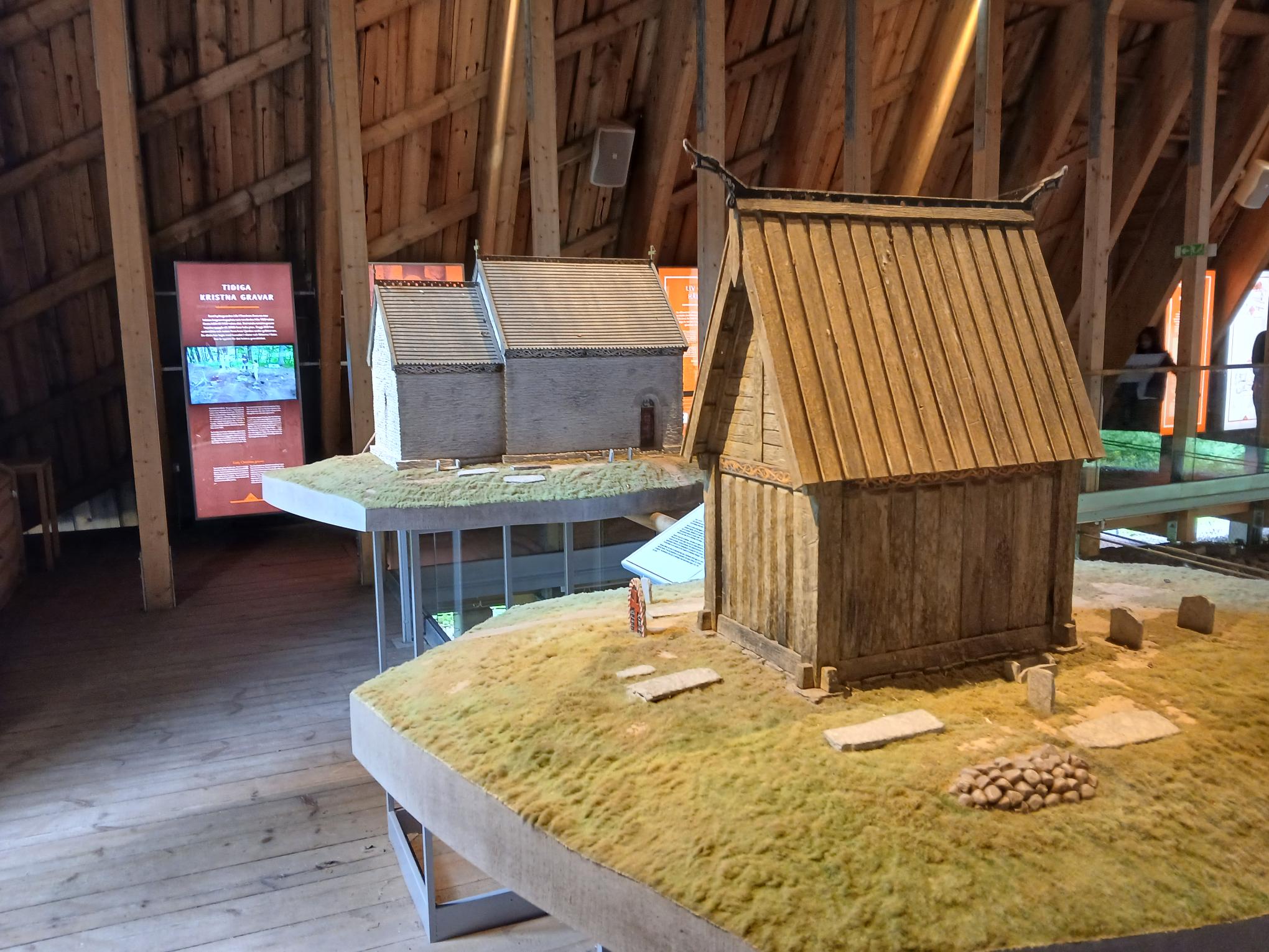 Model of a Wooden Church