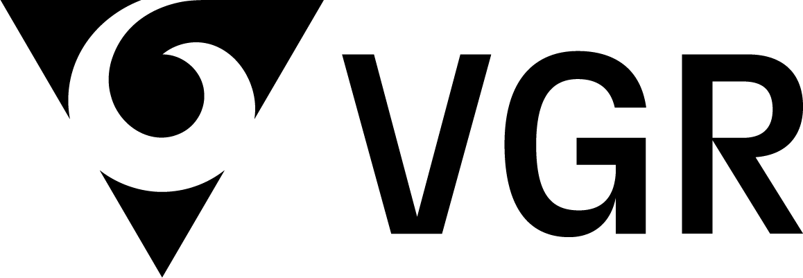 Kort VGR logotyp svart RGB