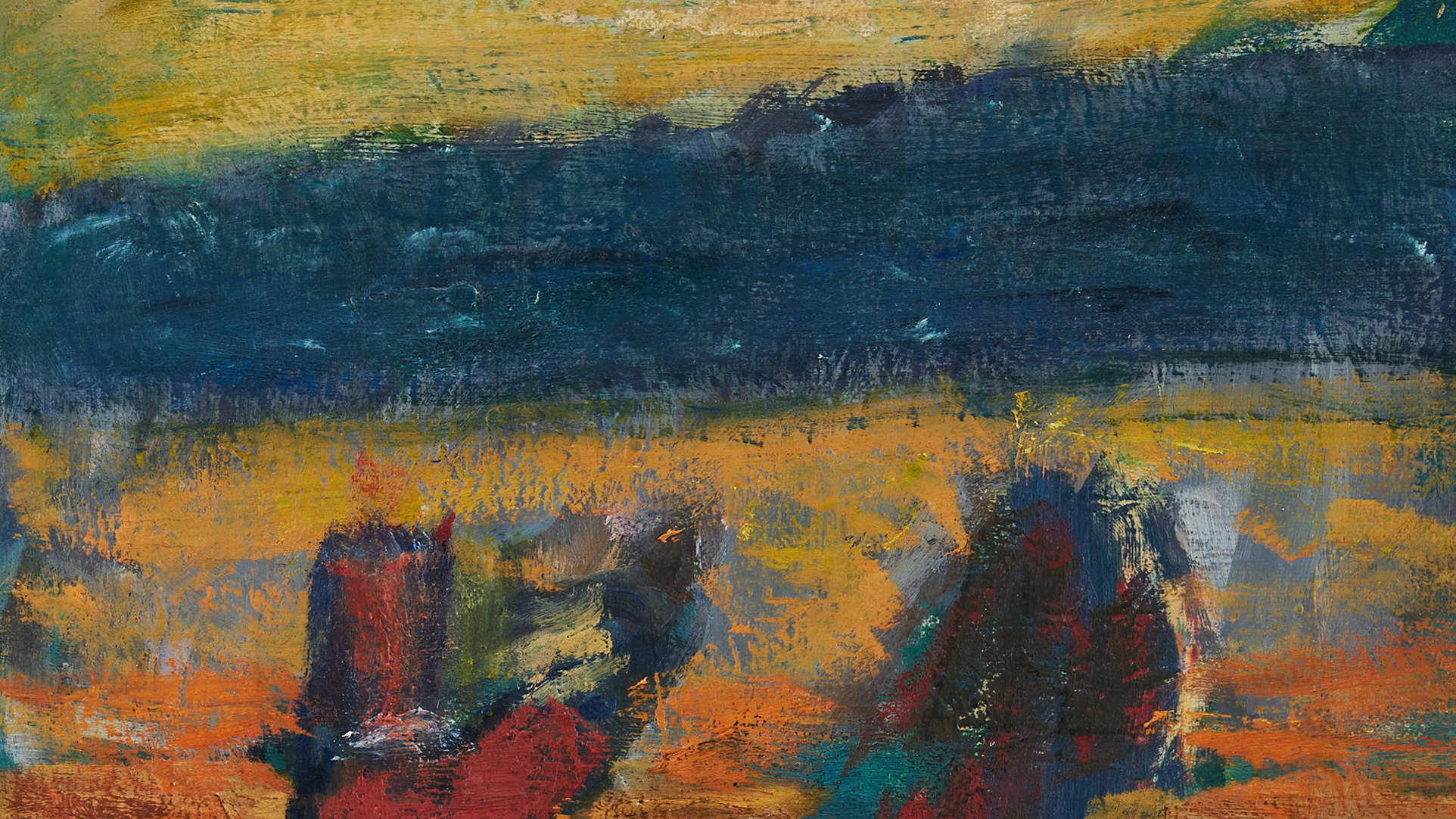 Utsnitt av en målning