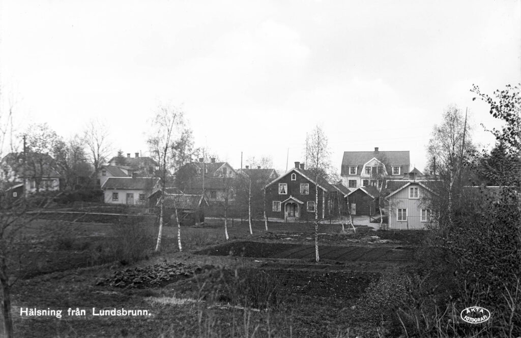 Vy över Lundsbrunn